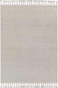Goa Textured Wool Blend Grey Rug