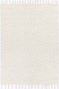 Goa Diamond Wool Blend Cream Rug