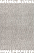 Goa Diamond Wool Blend Grey Rug