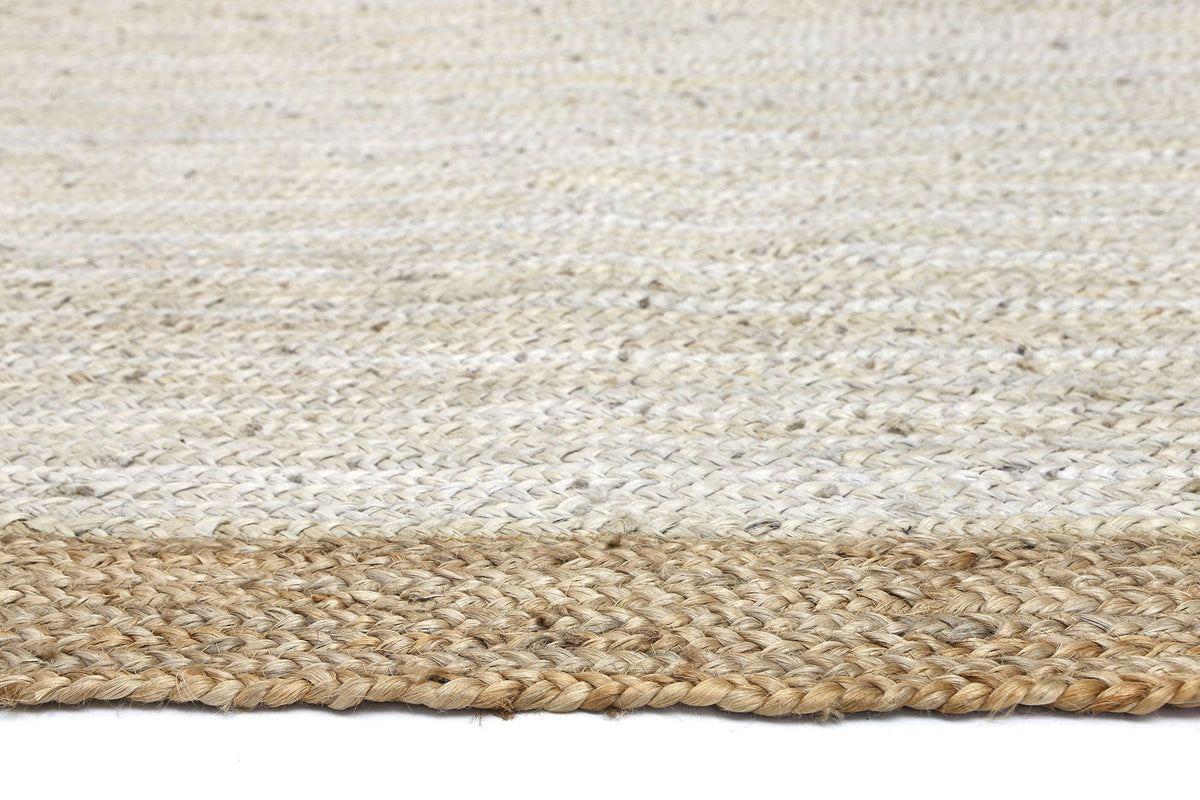 Hampton Centre Pearl Jute Rug