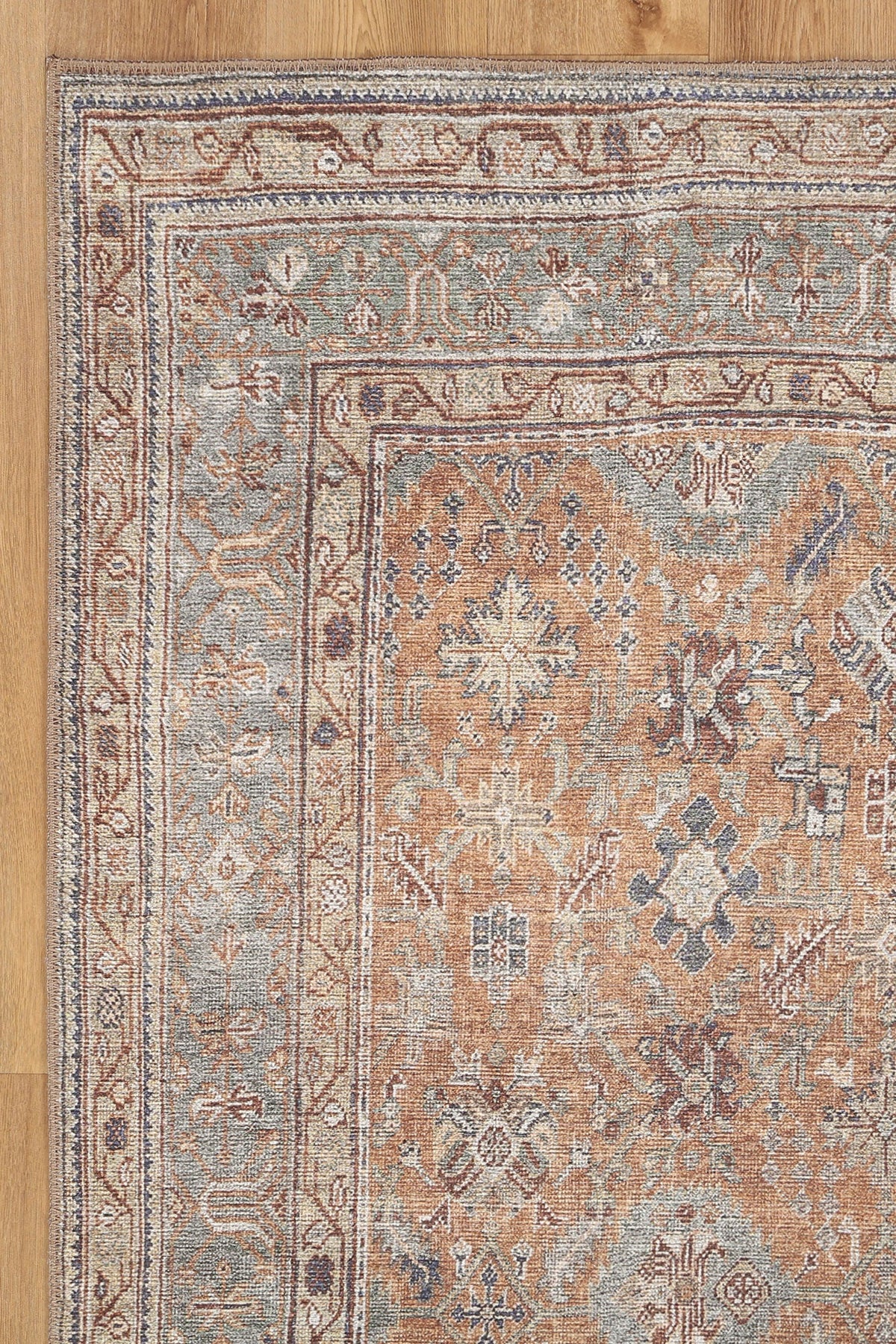 Home Culture Sansa Machine Washable Rug