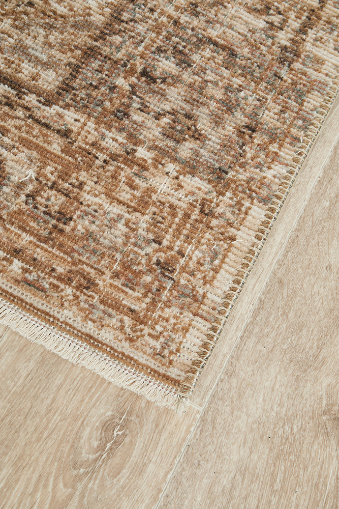Heritage 01 Clay Runner Rug
