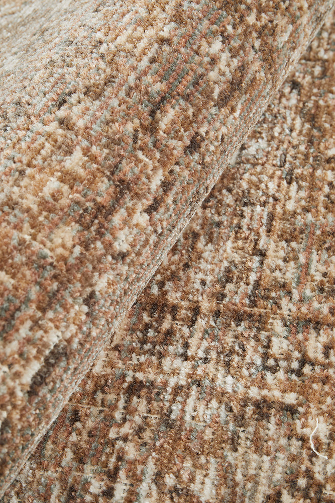 Heritage 01 Clay Runner Rug