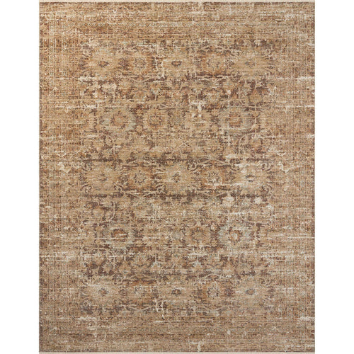 Agedale 02 Bark Antique Inspired Textured Power Loomed Rug & Runner
