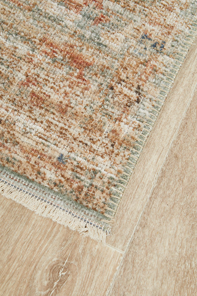 Heritage 06 Aqua Runner Rug