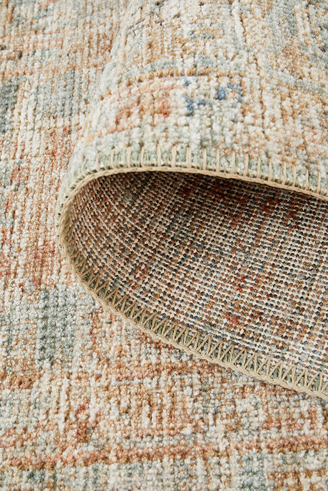 Heritage 06 Aqua Runner Rug