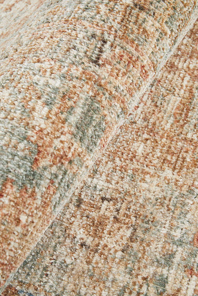 Heritage 06 Aqua Runner Rug