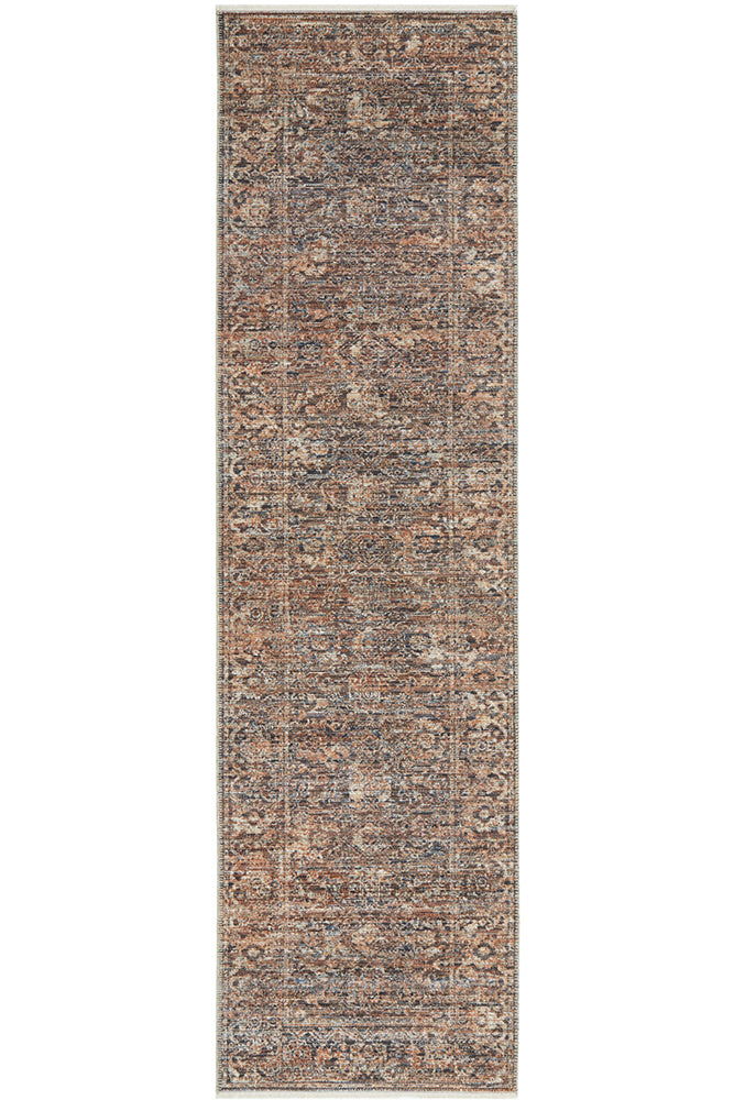 Heritage 07 Mocha Runner Rug