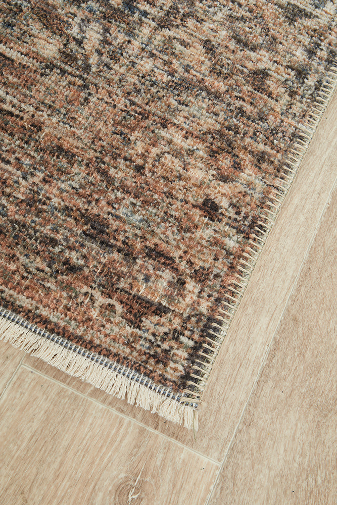 Heritage 07 Mocha Runner Rug