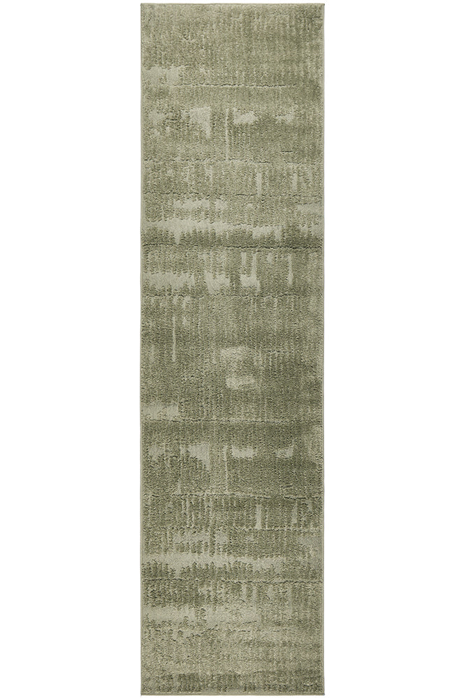 Haven Aliya Green Runner Rug