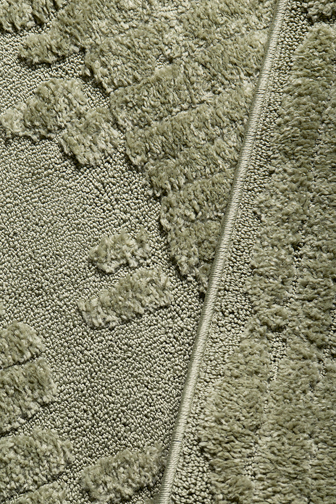 Haven Aliya Green Runner Rug
