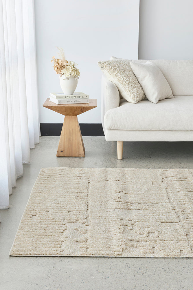 Haven Aliya Latte Rug
