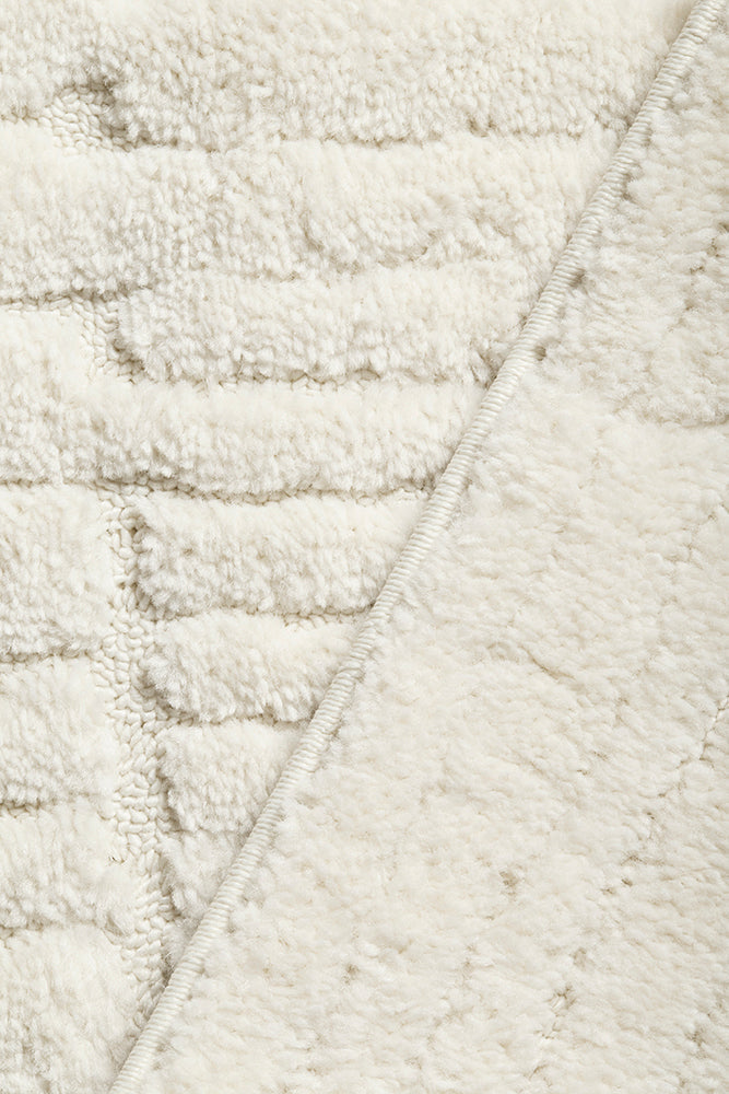 Haven Aliya White Runner Rug