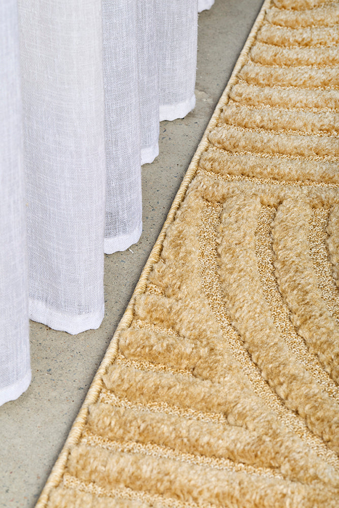 Haven Zina Gold Runner Rug