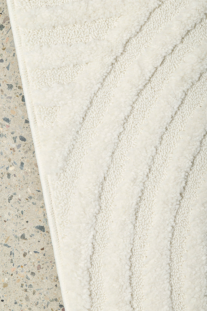 Haven Zina White Runner Rug