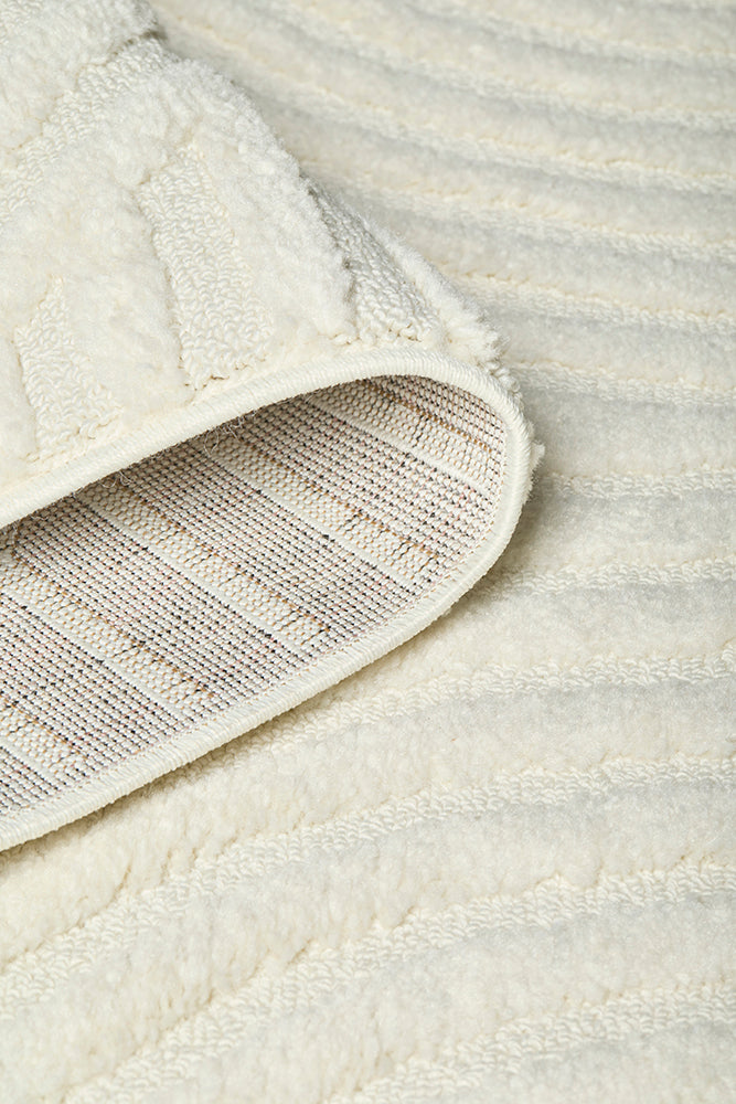 Haven Zina White Runner Rug