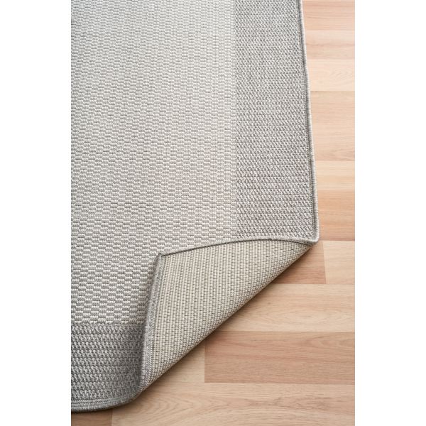 Hall Runner 80cm Wide by the meter Rubber Back Indoor Outdoor Terrain Silver