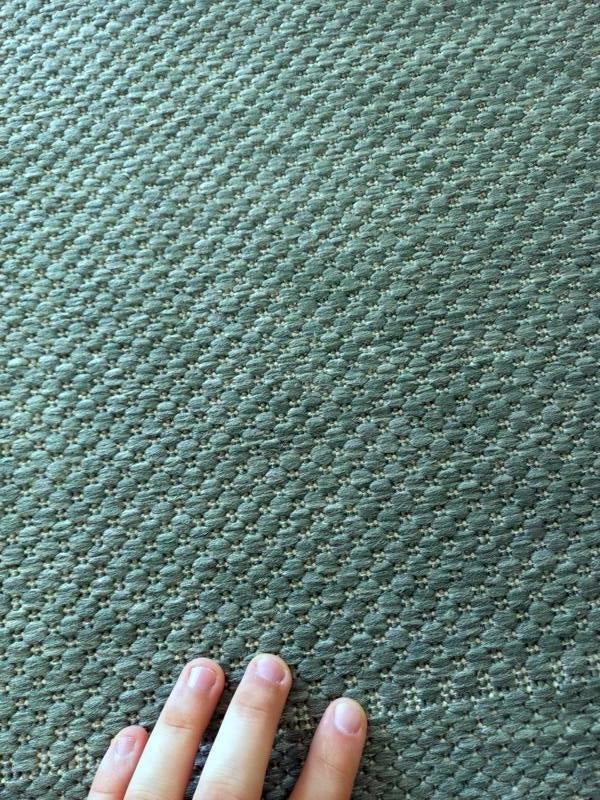 Clearance Hall Runners Flatweave Dahab Plain Design Green Rubber Backed