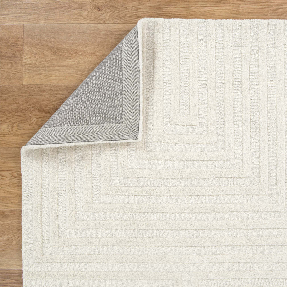 Les Nomades Felix Cream Wool Rug