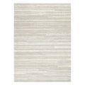 Les Nomades Linear Beige Wool Rug