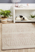 Levi Marlyn Peach Ivory Rug