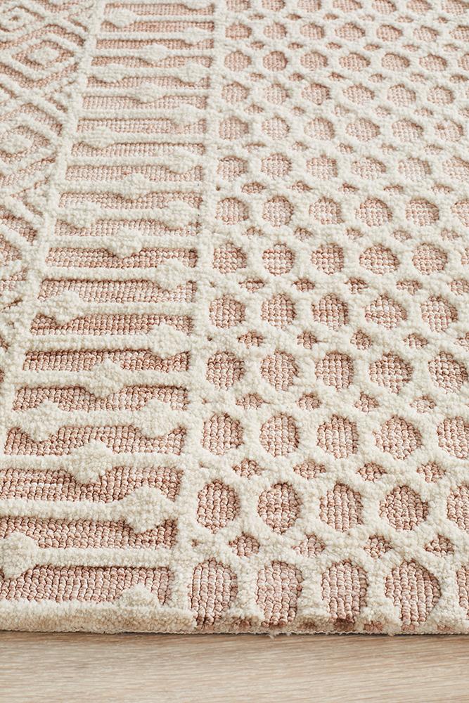 Levi Marlyn Peach Ivory Rug