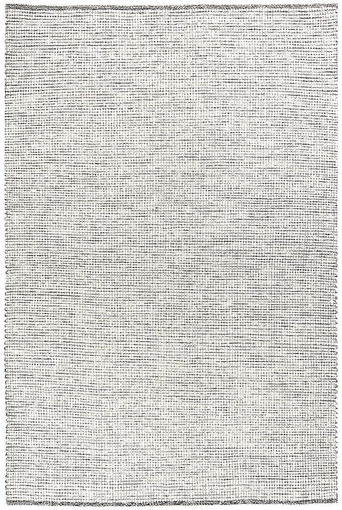 Loft Stunning Wool Black Rug