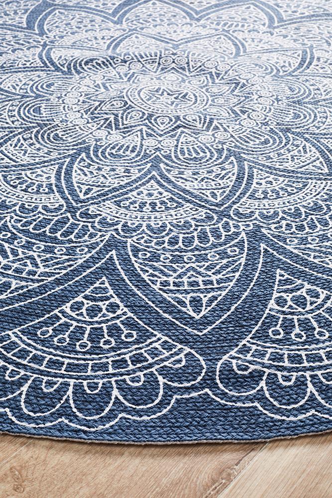 Lunar 206 Printed Blue