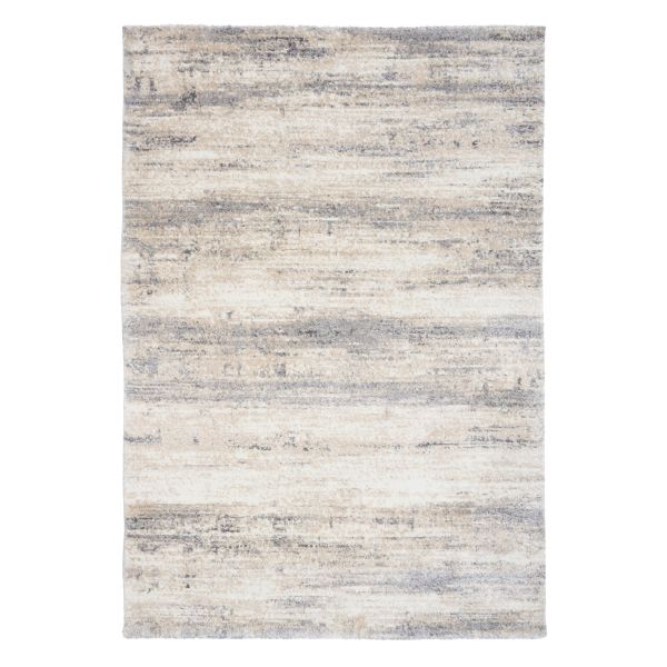 Luxury Hall Runner Made to Order 80cm Wide Milan Grey Cream Soft Pile 20mm Thick