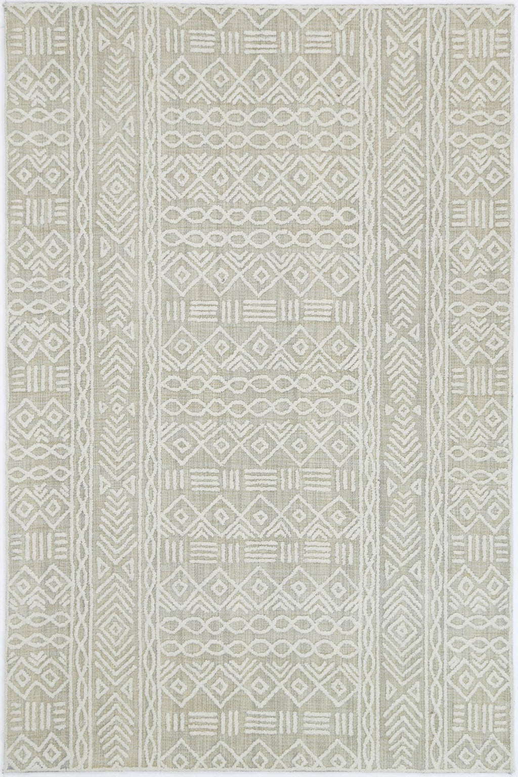 Marbella Lucena Beige Contemporary Rug