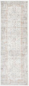 Ashbourne Lorissa Silver Stonewashed Transitional Rug & Runner