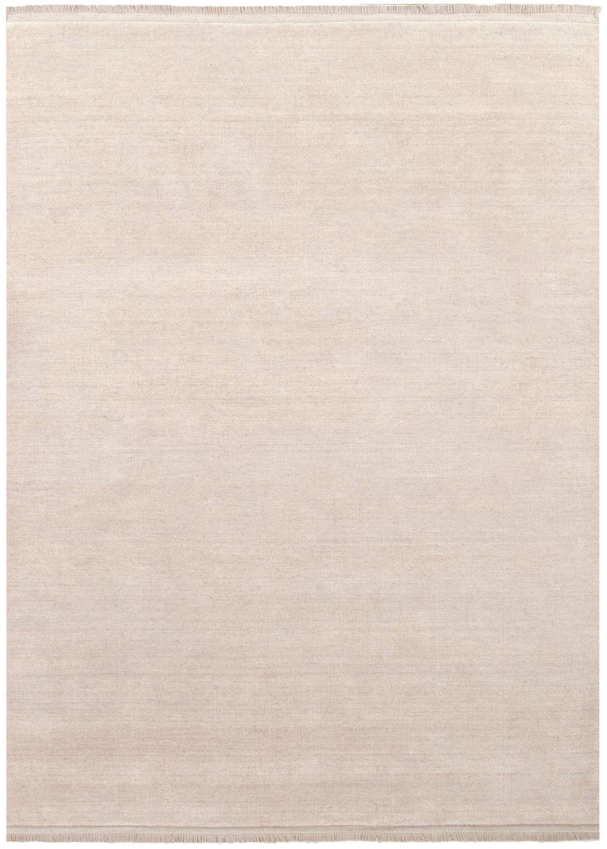 Charleston Hand-Knotted Wool Rug Beige