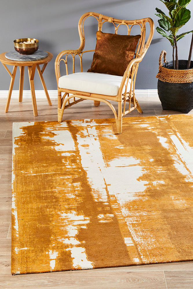 Magnolia 11 Mustard Rug