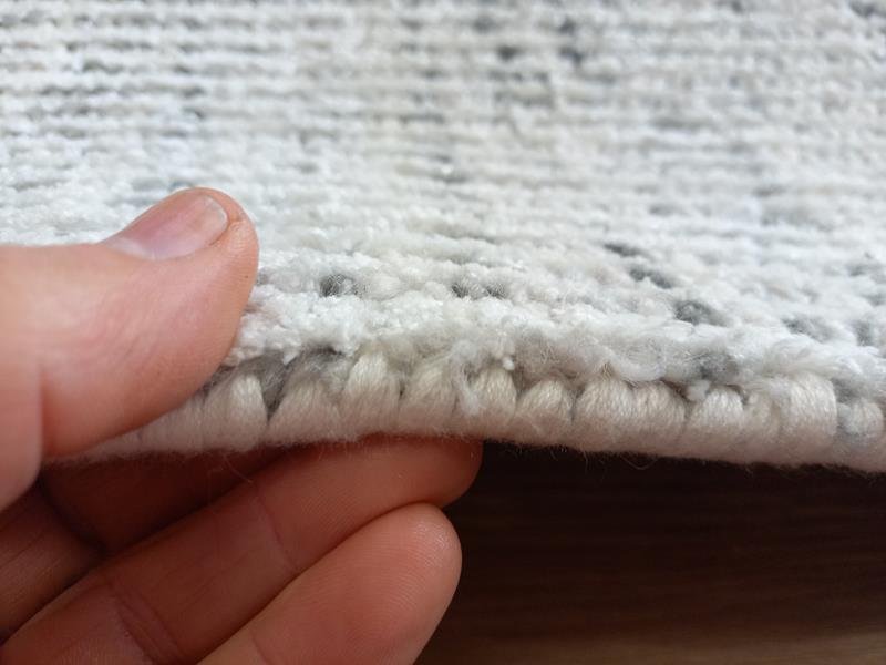 Fine Wool & Viscose Handwoven Extreme Softness Textured Area Rug 15mm Thick Tribeca