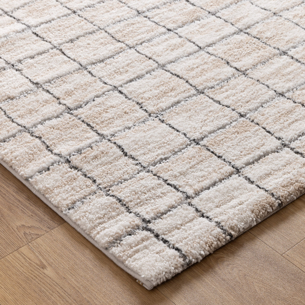 Nola Clean Lines Neutral Rug - N004
