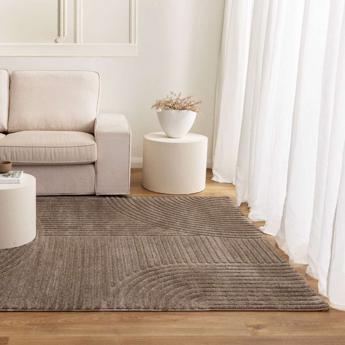 Nessa Brown Arches Rug