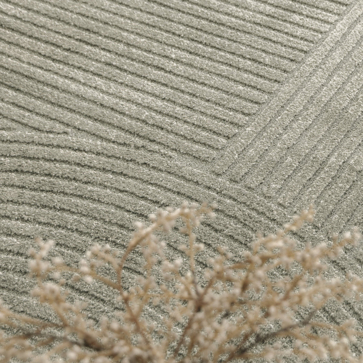 Nessa Green Arches Rug