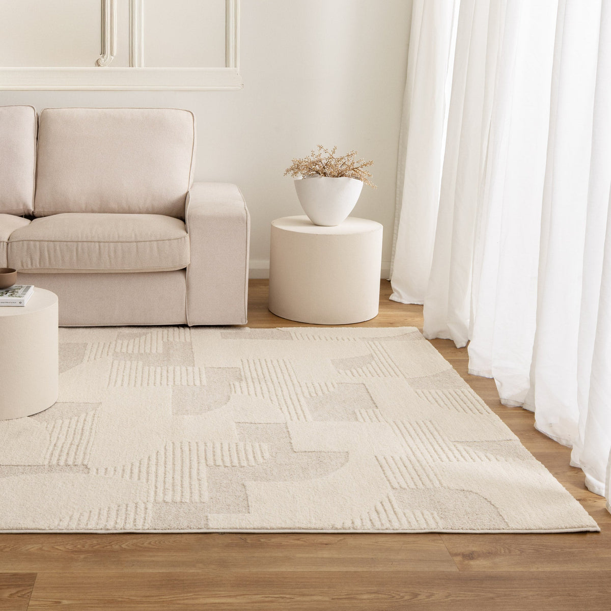 Nessa Abstract Shapes Rug