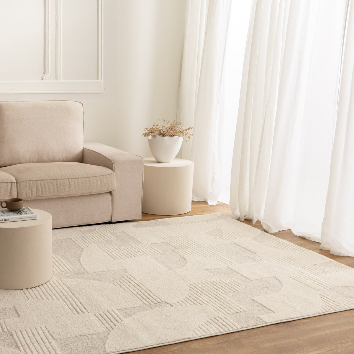 Nessa Abstract Shapes Rug