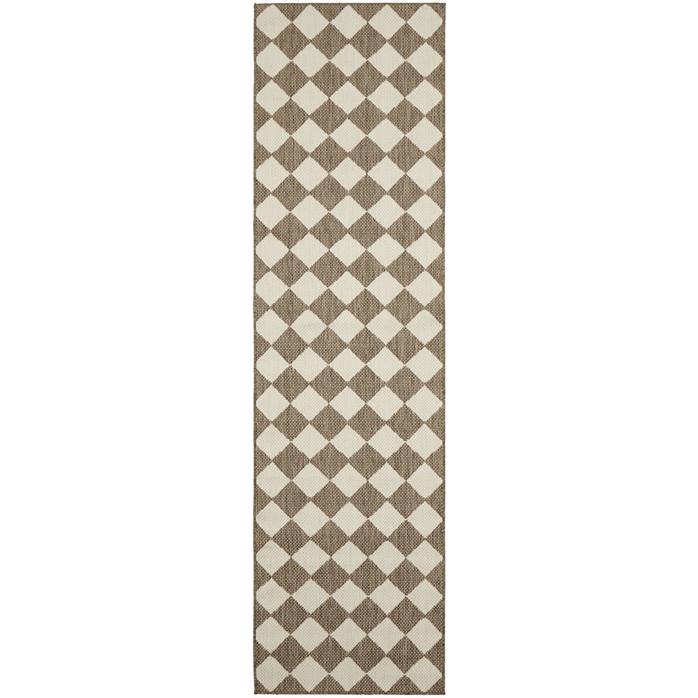 Newport Rishi Taupe Runner Rug