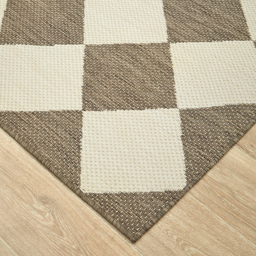 Newport Rishi Taupe Runner Rug