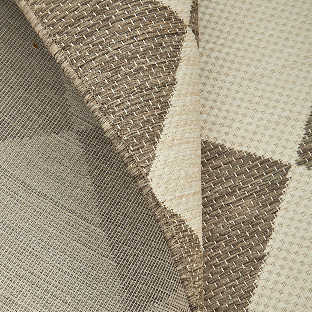 Newport Rishi Taupe Runner Rug