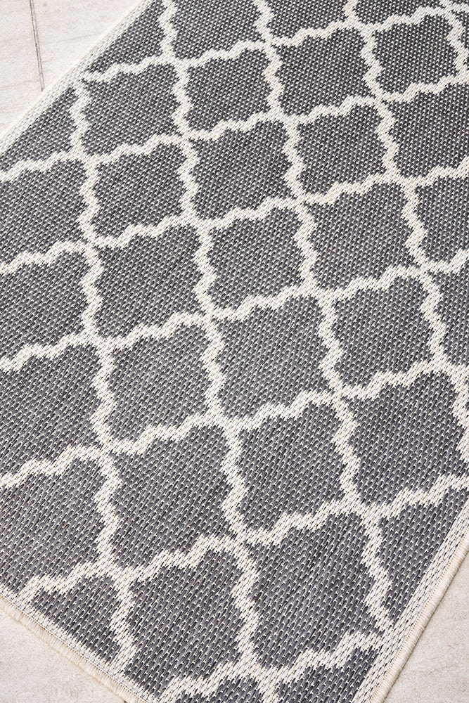 Newport Tash Grey Runner Rug