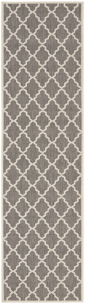 Newport Tash Grey Runner Rug