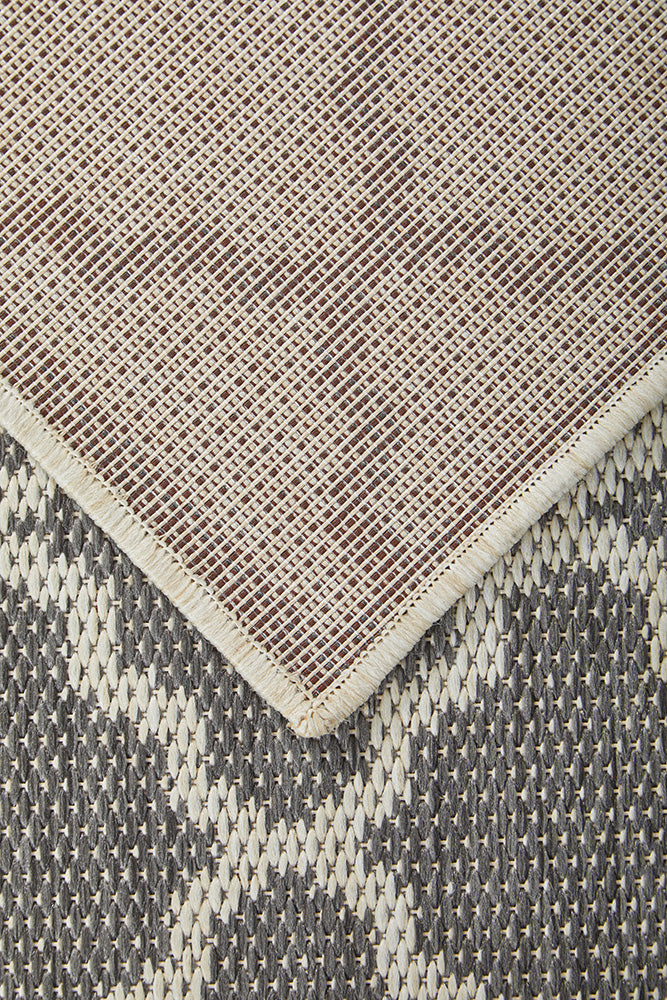 Newport Tash Grey Runner Rug