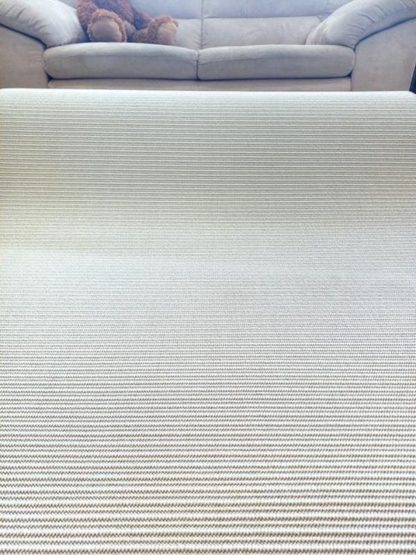 Sisal Look Indoor Outdoor Runner by the Meter Chalk Colour 80cm 1m or 1.2m Wide Flat-weave