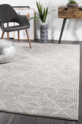 Oasis Kenza Contemporary Silver Rug