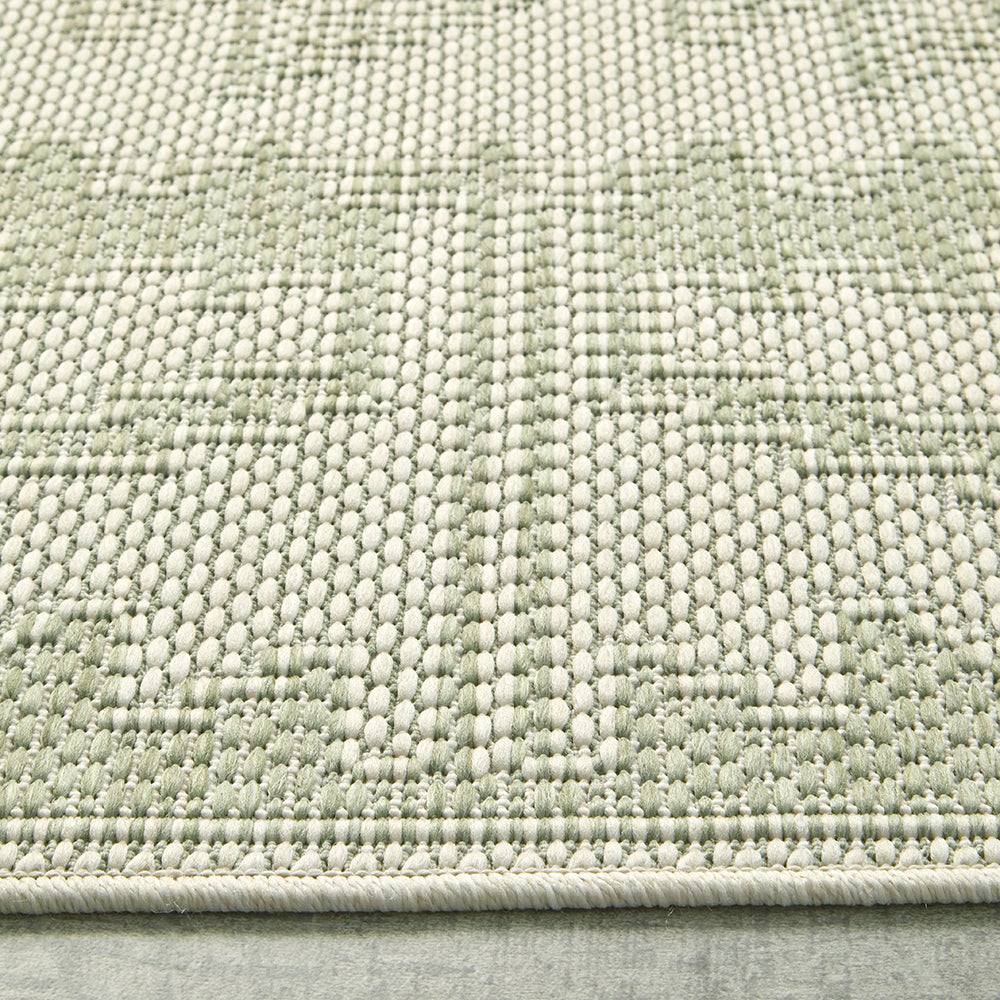 Patio Kuza Mint Runner Rug