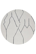Paradise Ivy Grey Round
