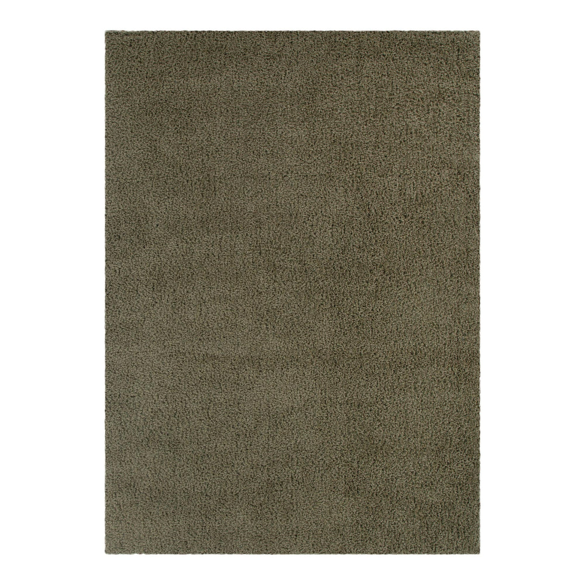 Lune Shaggy Olive Green Rug